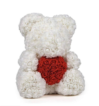 The Luxury Heart Rose Bear