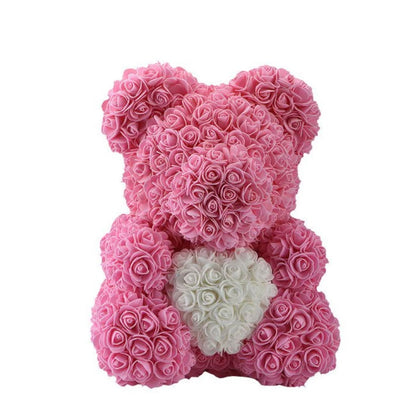 The Luxury Heart Rose Bear